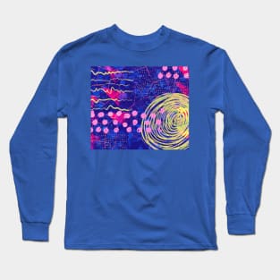 Pop Abstract Long Sleeve T-Shirt